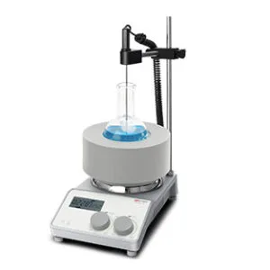 AGITADOR DIGITAL CON MANTA CALEFACTORA PARA MATRACES FONDO REDONDO 250ML Marca DLab.