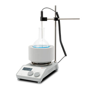 AGITADOR DIGITAL CON MANTA CALEFACTORA PARA MATRACES FONDO REDONDO 500ML Marca DLab.