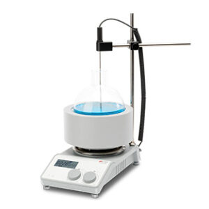 AGITADOR DIGITAL CON MANTA CALEFACTORA PARA MATRACES FONDO REDONDO 1000ML Marca DLab.
