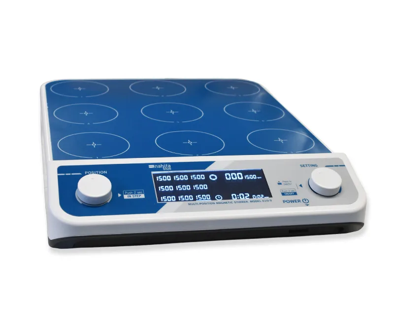 AGITADOR DIGITAL, 9 POSICIONES, MODELO 610/9 Marca Nahita-Blue. - Imagen 2