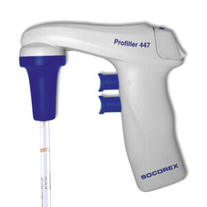 PIPETEADOR ELECTRONICO PROFILLER ELECTRO 447 Marca Socorex.