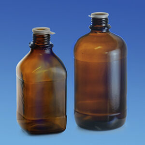 FRASCO AMBAR, 500 ML Marca Kartell.