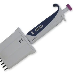 MICROPIPETA MULTICANAL AUTOCLAVABLE, 8 CANALES, 0.5-10 UL Marca Digipette.