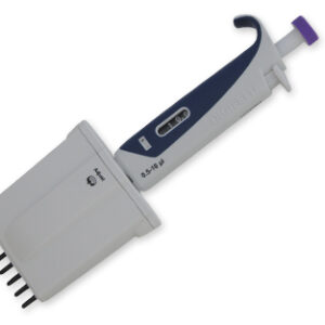 MICROPIPETA MULTICANAL AUTOCLAVABLE, 8 CANALES, 5-50 UL Marca Digipette.
