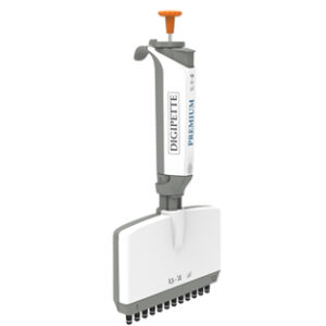 PIPETA MULTICANAL DIGIPETTE PREMIUM, 12 CANALES, 0,5-10 µl Marca Digipette.