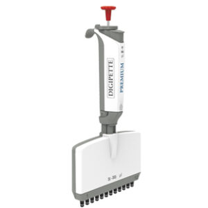 PIPETA MULTICANAL DIGIPETTE PREMIUM, 12 CANALES, 30-300 µl Marca Digipette.