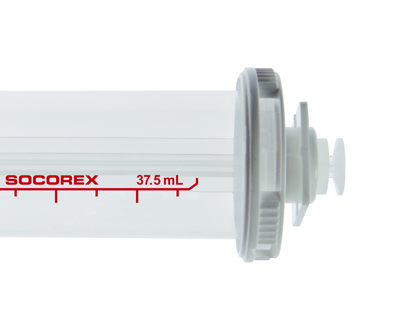 ADAPTADOR DE REPUESTO PARA JERINGA ECOSTEP ROJA, C/5 Marca Socorex. - Imagen 2