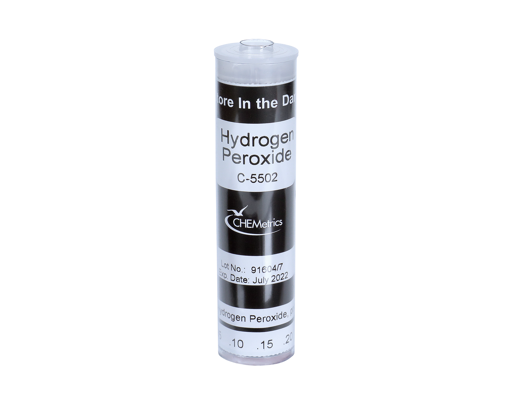 Comparador Peróxido Hidrógeno 0-0,5ppm Marca Chemetrics.