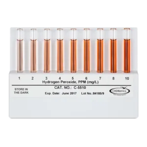 Comparador Peróxido Hidrógeno 1-10ppm Marca Chemetrics.