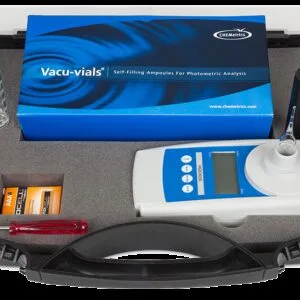 KIT INSTRUMENTAL SAM, PEROXIDO DE HIDROGENO, 0-6,00 ppm Marca Chemetrics.