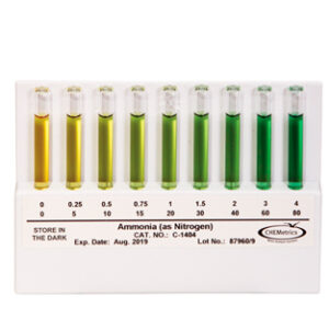 Comparador Amoniaco, 0-4 y 0-80 ppm Marca Chemetrics.