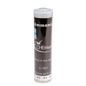 Comparador Amoniaco rango bajo, 0-1 ppm Marca Chemetrics.