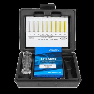 Kit Fosfato 0-120 ppm Marca Chemetrics.