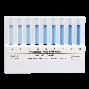 Fosfato, 1-10 ppm. Comparador de recambio Marca Chemetrics.