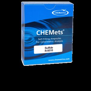 Recambio para kit NBL001, Sulfuro 0-1 y 1-10 ppm Marca Chemetrics.