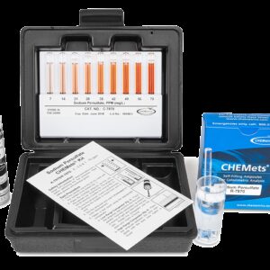 Kit visual Persulfato, 0-5,6 / 7-70 ppm Marca Chemetrics.