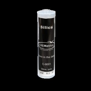 Sílice, 0-1 ppm. Comparador de recambio Marca Chemetrics.