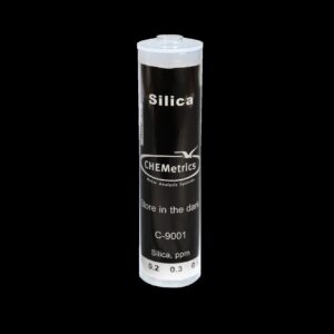 Sílice, 0-1 ppm. Comparador de recambio Marca Chemetrics.