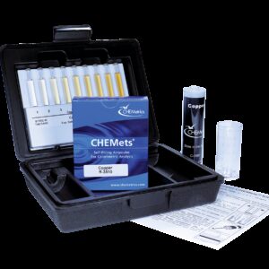 Kit visual Cobre 0-1 & 1-10 ppm Marca Chemetrics.