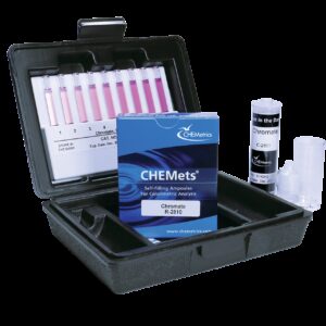 Kit Cromato (CrO4), 0-1/1-10 ppm Marca Chemetrics.