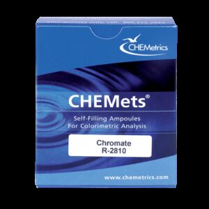 Recambio para Cromato (CrO4), 0-1/1-10 ppm Marca Chemetrics.
