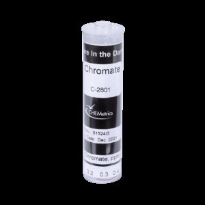 Comparador Cromo 0-1 ppm Marca Chemetrics.