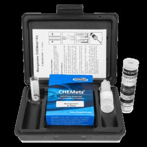 Kit visual Manganeso, 0-2 ppm Marca Chemetrics.
