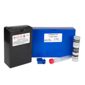 Kit Aminas 0-1 ppm NF Marca Chemetrics.