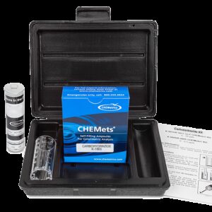 Kit Carbohidrazida, 0-0,5 ppm Marca Chemetrics.