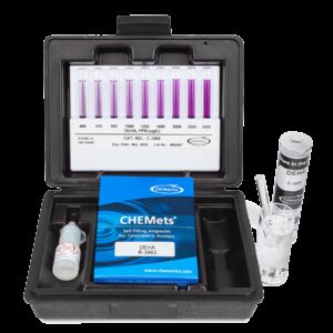 Kit visual DEHA, 0-400/400-3000 ppb NF Marca Chemetrics.