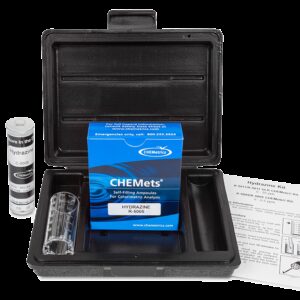 Kit Hidracina, 0-0,5 ppm Marca Chemetrics.
