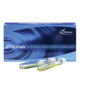 Kit DQO 0-150 ppm libre de Hg, 25 viales Marca Chemetrics.