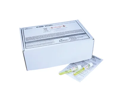 Kit DQO 0-150 ppm libre de Hg, 150 viales Marca Chemetrics.