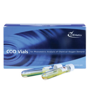 Kit DQO 0-15000 ppm, 25 viales Marca Chemetrics.