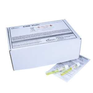 Kit DQO 0-15000 ppm libre de Hg, 98 viales Marca Chemetrics.