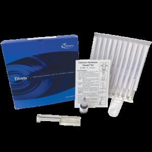 Kit Dureza Calcio, 50-500 ppm como CaCO3 Marca Chemetrics.