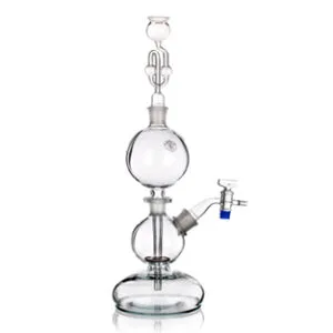 Aparato de Kipp 1000 mL, c/tapón y forma globo Marca Simax.