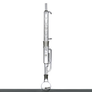 Extractor Soxhlet 100ml completo tipo Allihn Marca Glassco.