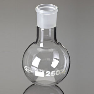Matraz esférico, fondo redondo, cuello mediano, 3000ml, 29/32, Glassco Marca Glassco.