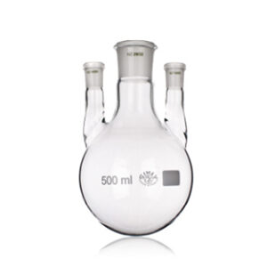 Matraz fondo redondo 2 bocas (29/32 - 14/23) 1000mL Marca Simax.