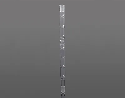 COLUMNA DE DESTILACIÓN VIGREUX, L 360mm, F.24/29, M. 24/29 Marca Glassco.