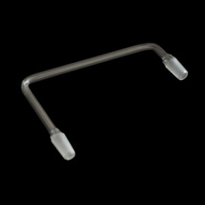 PIEZA DOBLE ACODADA, ESM. 14/23 Marca Endo Glassware.