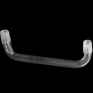 PIEZA DOBLE ACODADA, ESM. 29/32 Marca Endo Glassware.