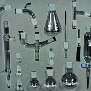 Set de química 16 piezas Marca Glassco.