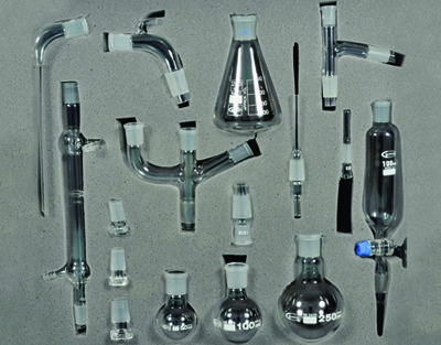 Set de química 16 piezas Marca Glassco.