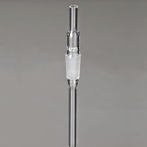 Tubo de entrada de aire, esmerilado macho 24/29, longitud 150mm Marca Glassco.