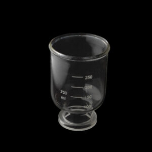 EMBUDO VIDRIO DE 300 ML PARA EQUIPO DE FILTRACIÓN 47MM, GLASSCO Marca Glassco.