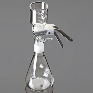 EQUIPO DE FILTRACIÓN AL VACIO PARA MEMBRANAS DE 47 MM, ESMERILADO, 2 L, GLASSCO Marca Glassco.