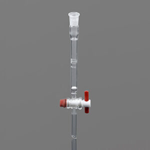 COLUMNA VIDRIO P/CROMATOGRAFÍA, LLAVE DE TEFLÓN, 30X600 MM, UNIÓN 29/32 Marca Glassco.