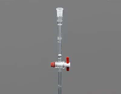 COLUMNA VIDRIO P/CROMATOGRAFÍA, LLAVE DE TEFLÓN, 15X200 MM, UNIÓN 14/23 Marca Glassco.